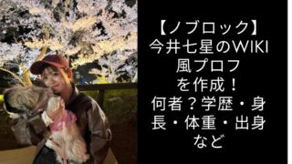 【ノブロック】今井七星のwiki風プロフを作成！何者？学歴・身長・体重・出身など